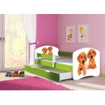 Otroška postelja 4kids Yummy Rjavčka